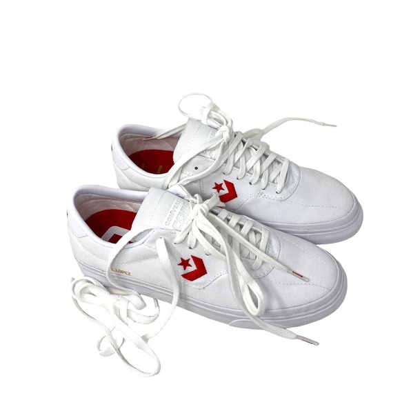 💖MEGA SALE💖Converse Louie Lopez Pro OX Low Top White Canvas Men’s A02416C - Picture 4 of 11